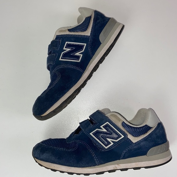 New Balance Shoes - New Balance | Classic 574 Navy Suede Sneakers S7